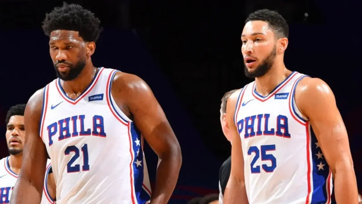 Fans Slam Reporter Claiming Ben Simmons Has An Offer From Western Conference Team - "Stop Trying to Hype This Clown" 1 Joel Embiid and Simmons