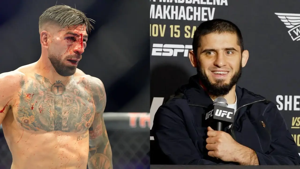Islam Makhachev Delivers Boost to ‘Focused’ Ilia Topuria’s Comeback Hopes With Champion Prediction