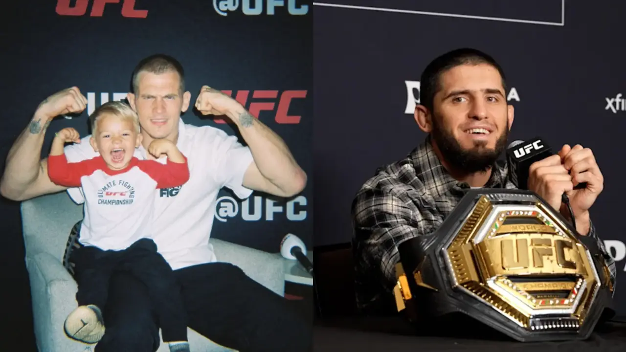Islam Makhachev Vows to Greet Ian Garry’s Son After Missing Out on Meeting During First Faceoff