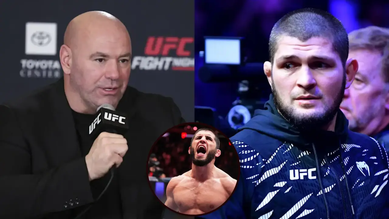 Khabib Nurmagomedov Not Being the GOAT Explained by Dana White With Islam Makhachev Comparison