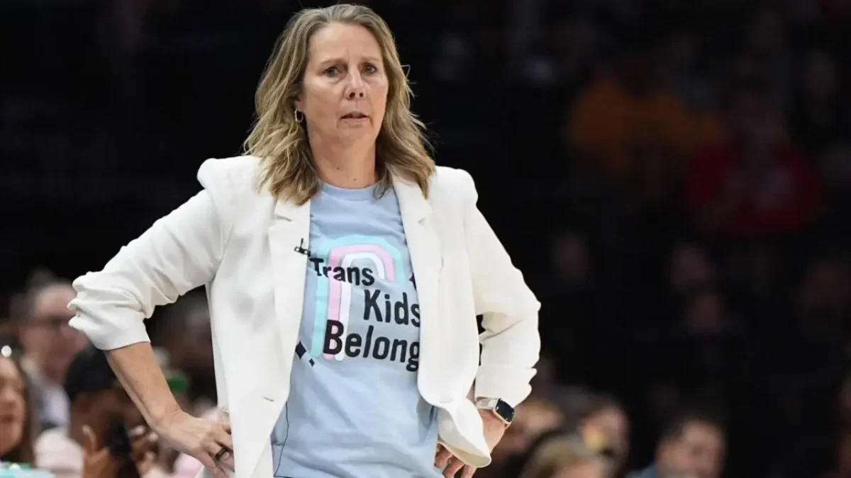 Enes Kanter Freedom Says Teaming with Caitlin Clark Would Be Shaquille O'Neal-Kobe Bryant 2.0 1 Lynx HC Cheryl Reeve with her controversial T-Shirt