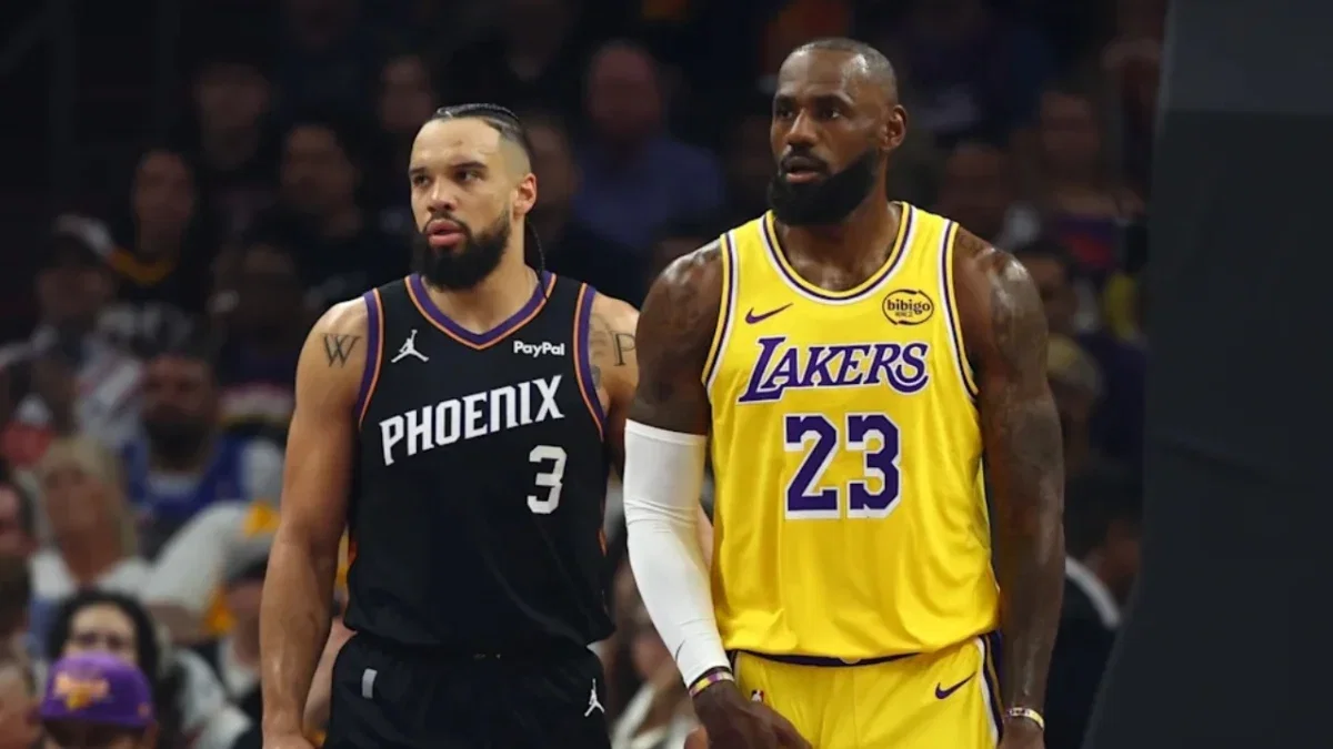 Dillon Brooks 'Excited' to Play Against LeBron James on His 42nd Birthday: "More Ammunition For Me" 1 Dillon Brooks and LeBron James