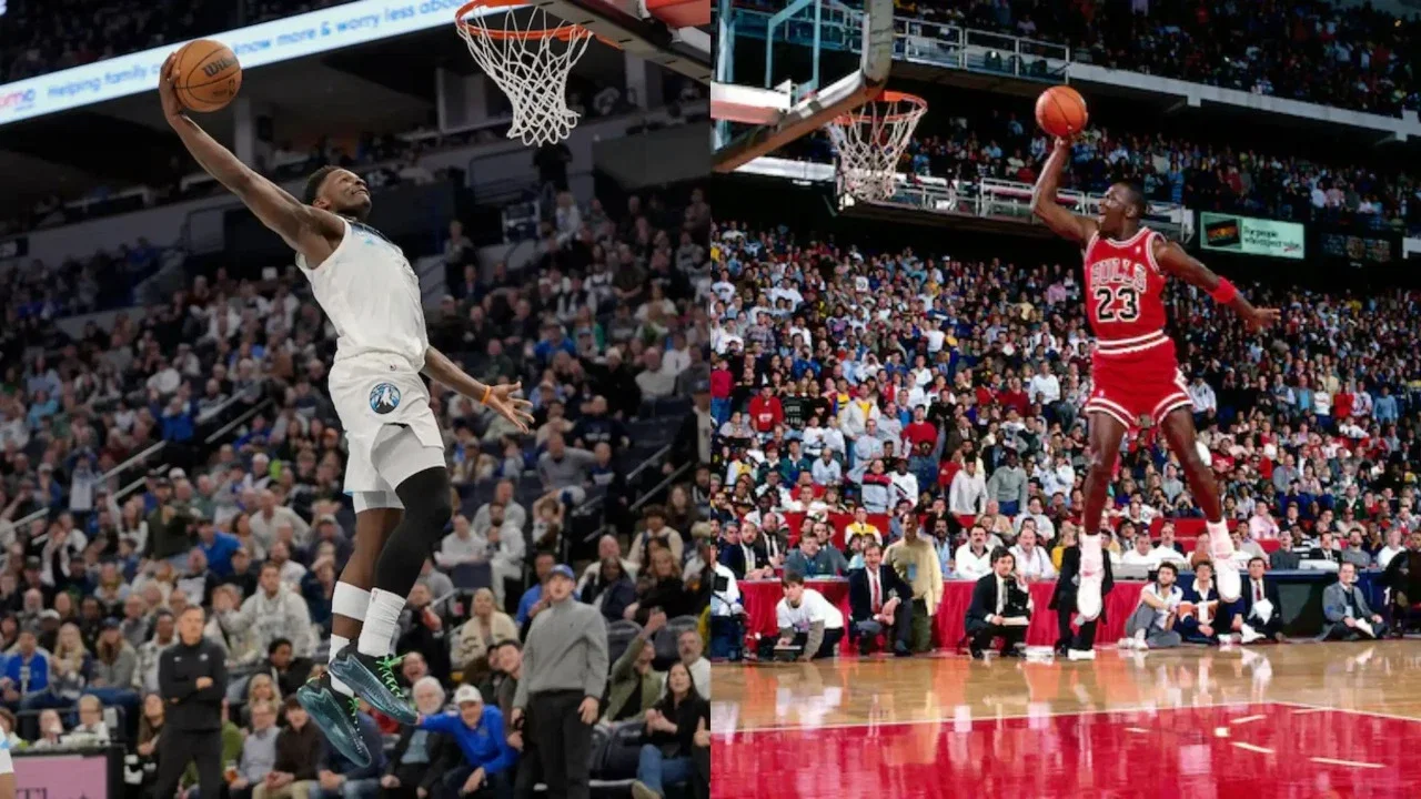 ‘Bold’ Anthony Edwards Claims He’s a Better Dunker Than Michael Jordan