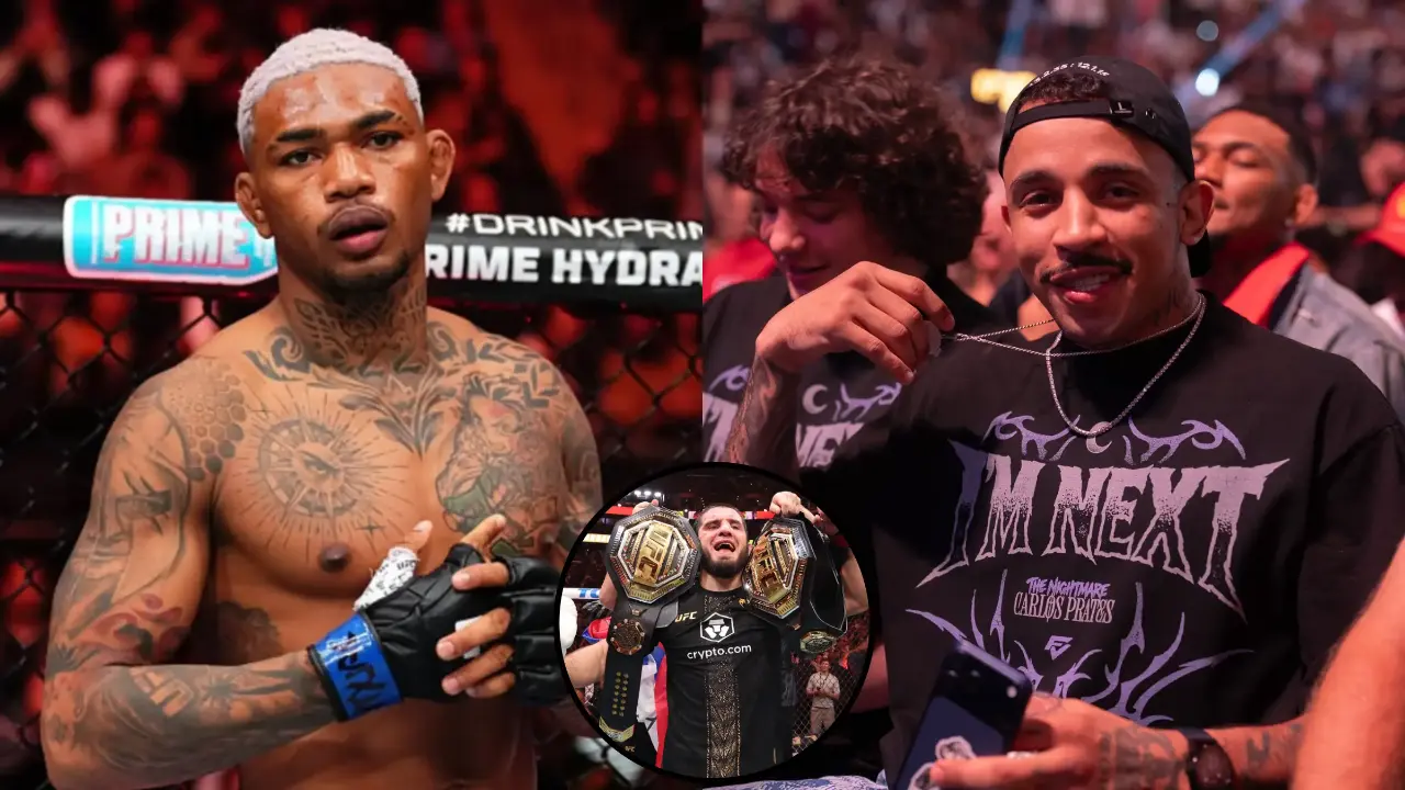 (Video) Carlos Prates and Michael Morales Argue Over Next Title Shot Against Islam Makhachev After UFC 330