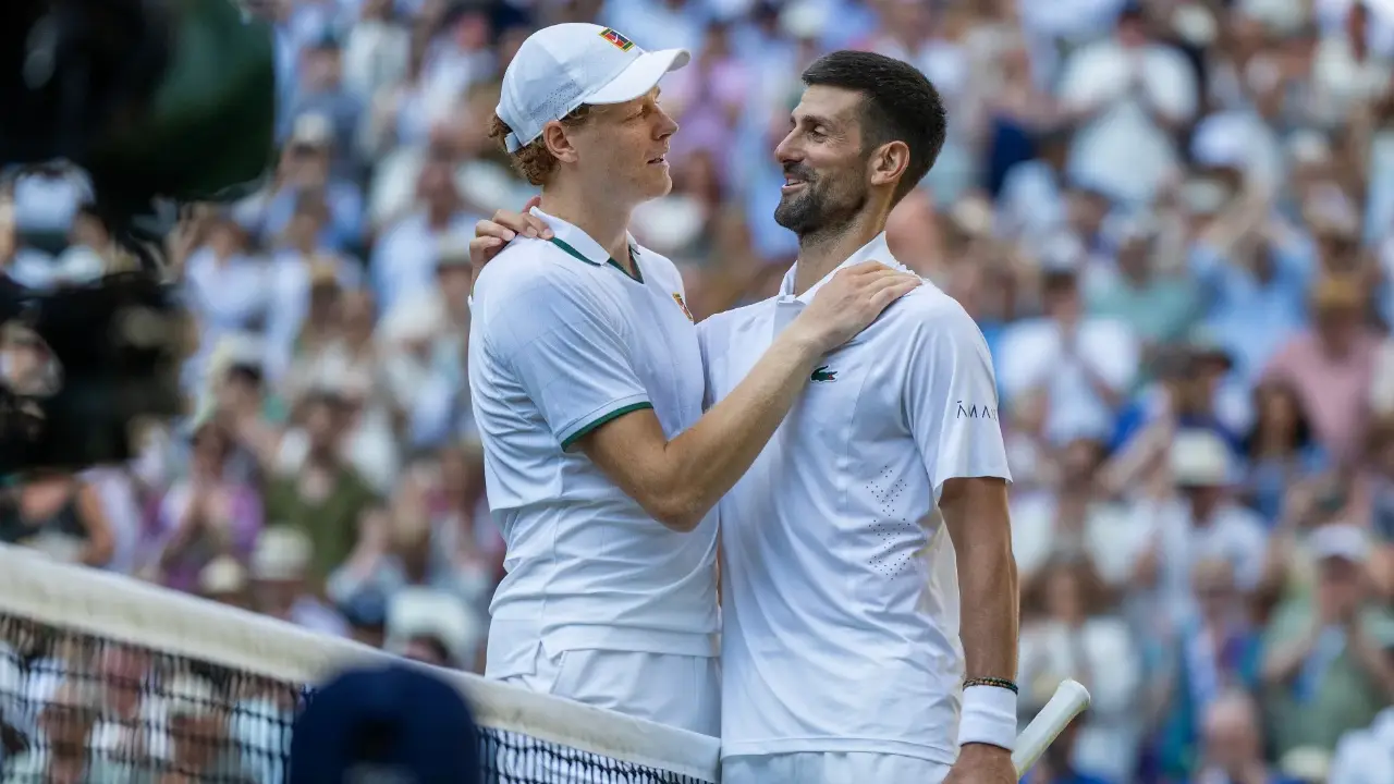 Novak Djokovic Completely Identifies with Jannik Sinner: “Like Me, He’s Never Satisfied”