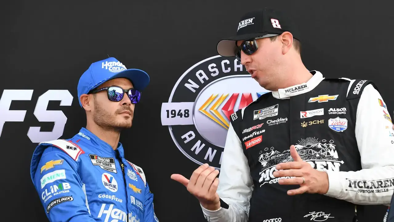 “They’re all of me losing to him!” Kyle Larson and Chase Ellliott Reveals Their Favorite Kyle Busch Memory