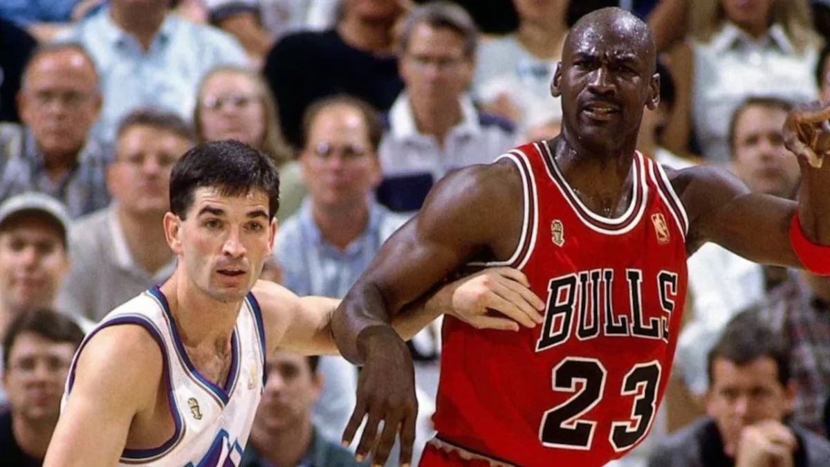 Patrick Beverley Claiming Ja Morant Would Run Rings Around Legendary John Stockton Angers Fans - "A Fool For Thinking That" 1 John Stockton and Michael Jordan