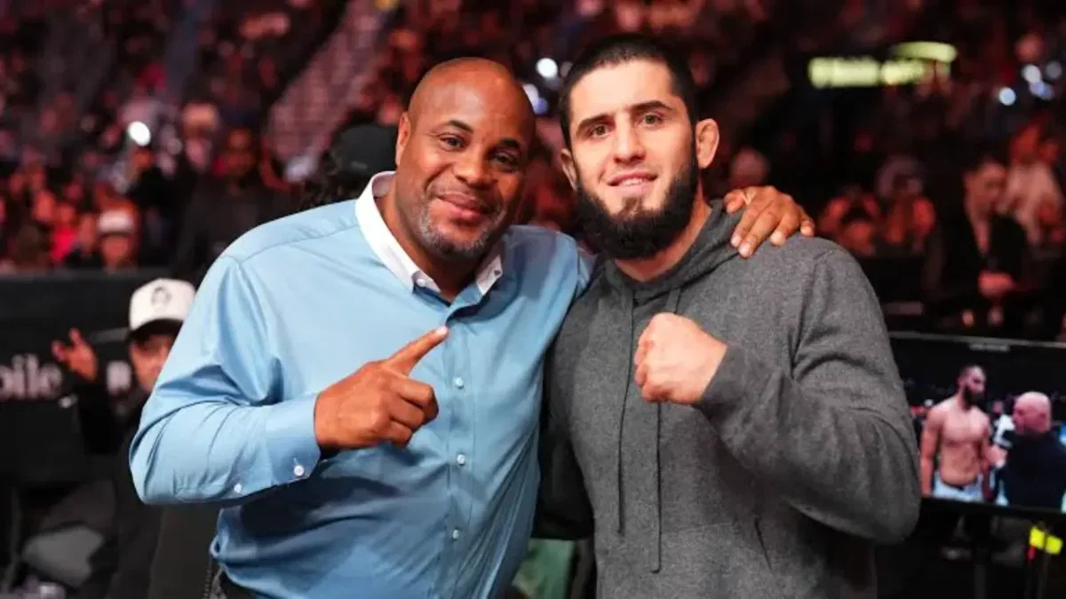 Daniel Cormier Calling Khabib Nurmagomedov the GOAT Sparks Jealousy Accusation From Jon Jones 1 Daniel Cormier and Islam Makhachev