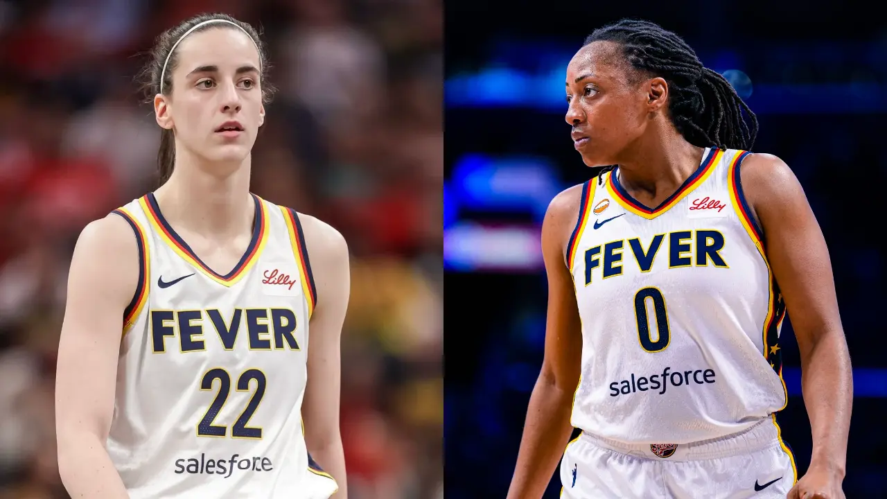 Caitlin Clark Mocks Raptors-Tempo Arena as Fever Lose Kelsey Mitchell to Overheating