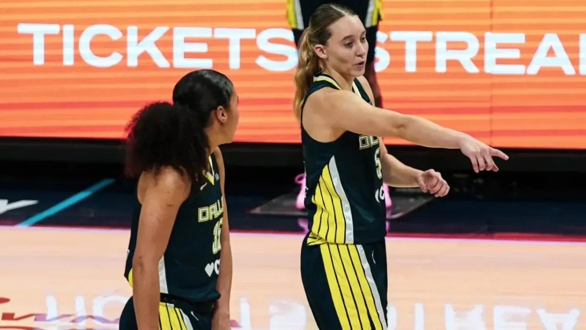 Injury Bug Biting Azzi Fudd Again Draws a Fit From Wings Fans - "Should've Drafted Olivia" 1 Azzi Fudd and Paige Bueckers are teammates and a couple