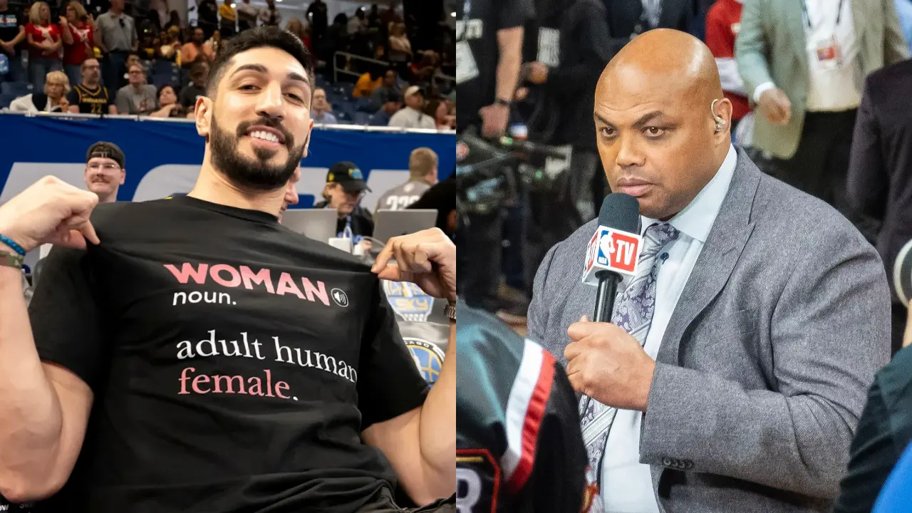 Enes Kanter Freedom Controversy Is On Cathy Engelbert & Adam Silver, Says Charles Barkley