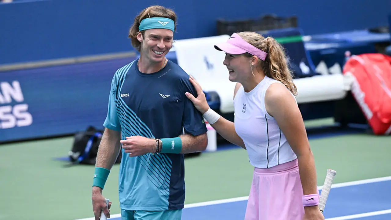 Mirra Andreeva Reveals She Used to Have ‘Little Crush’ on US Open Mixed Doubles Partner Andrey Rublev
