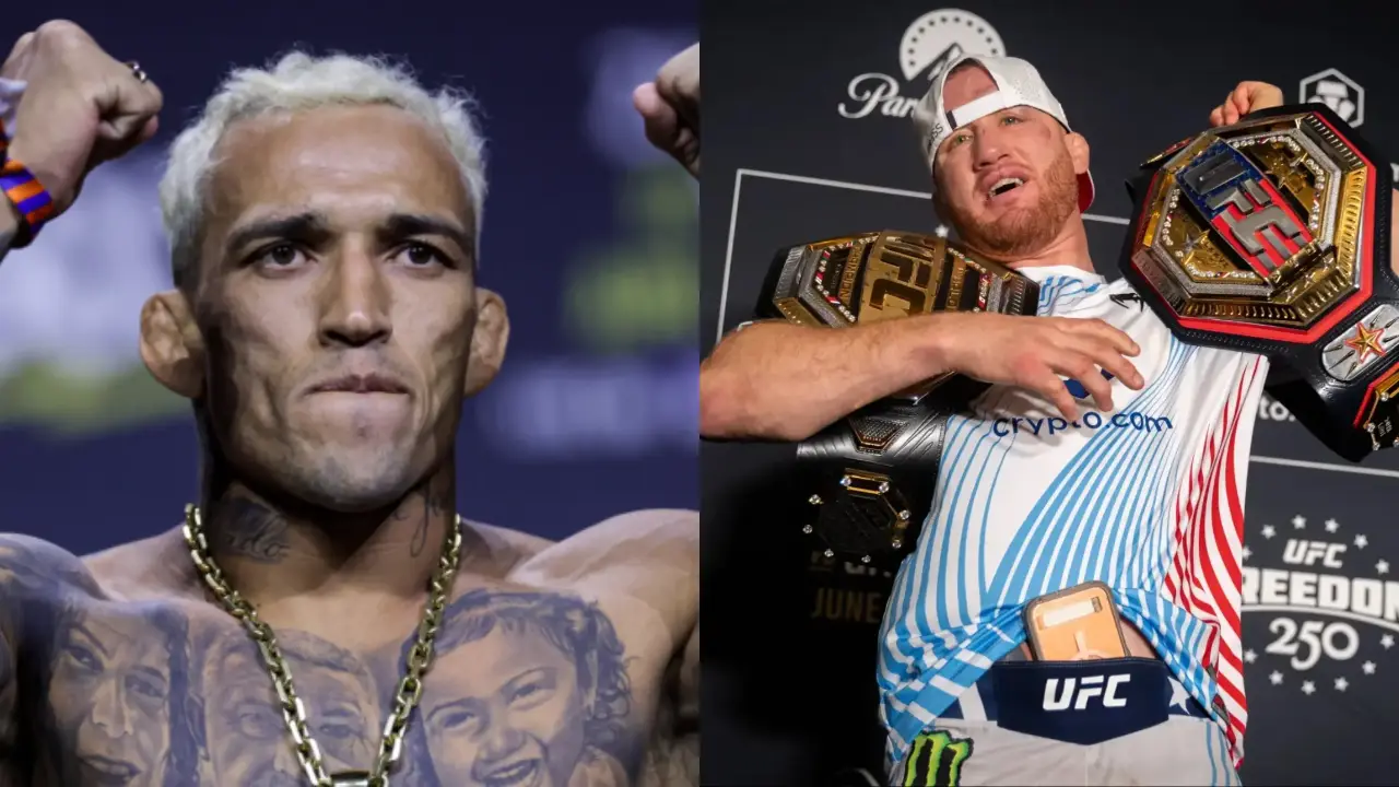 “What Bigger Story Is There?” – Charles Oliveira Makes Case for Title Rematch Against Justin Gaethje