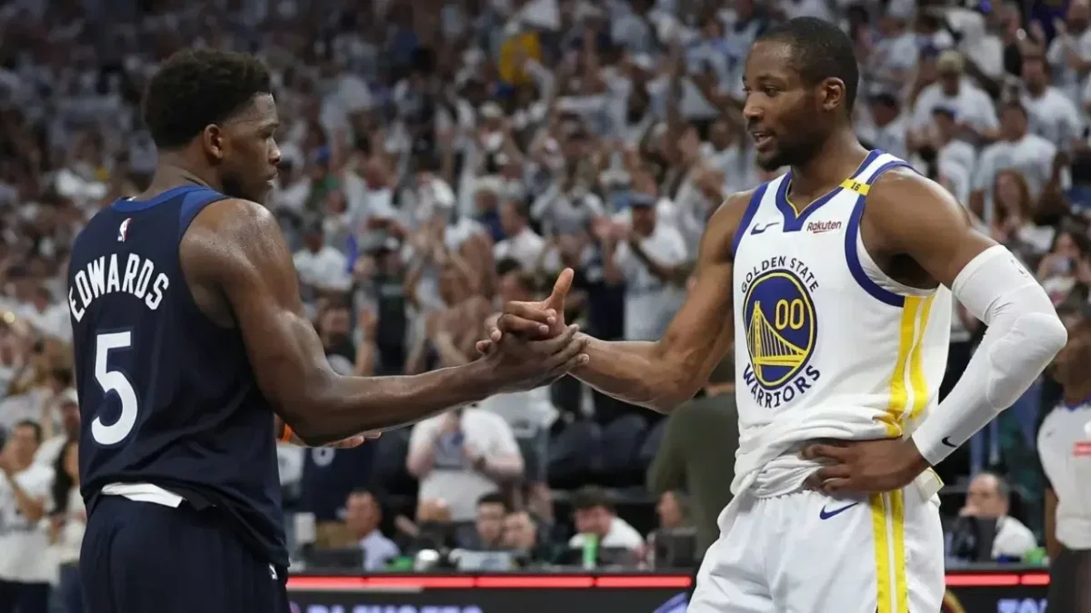 Jonathan Kuminga's Agent Dismisses Claims That Warriors Offered $150 Million Deal 1 Anthony Edwards and Jonathan Kuminga