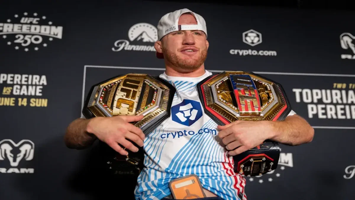 UFC Lightweight Champion Justin Gaethje Updates Fans on Why He Can't Fight in 2026 Again 1 Justin Gaethje