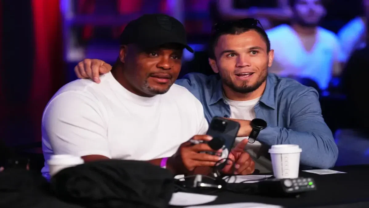 Daniel Cormier Defending Nurmagomedov Family Gets Called Out for Downplaying Other MMA Fighters' Achievement 1 Daniel Cormier and Umar Nurmagomedov