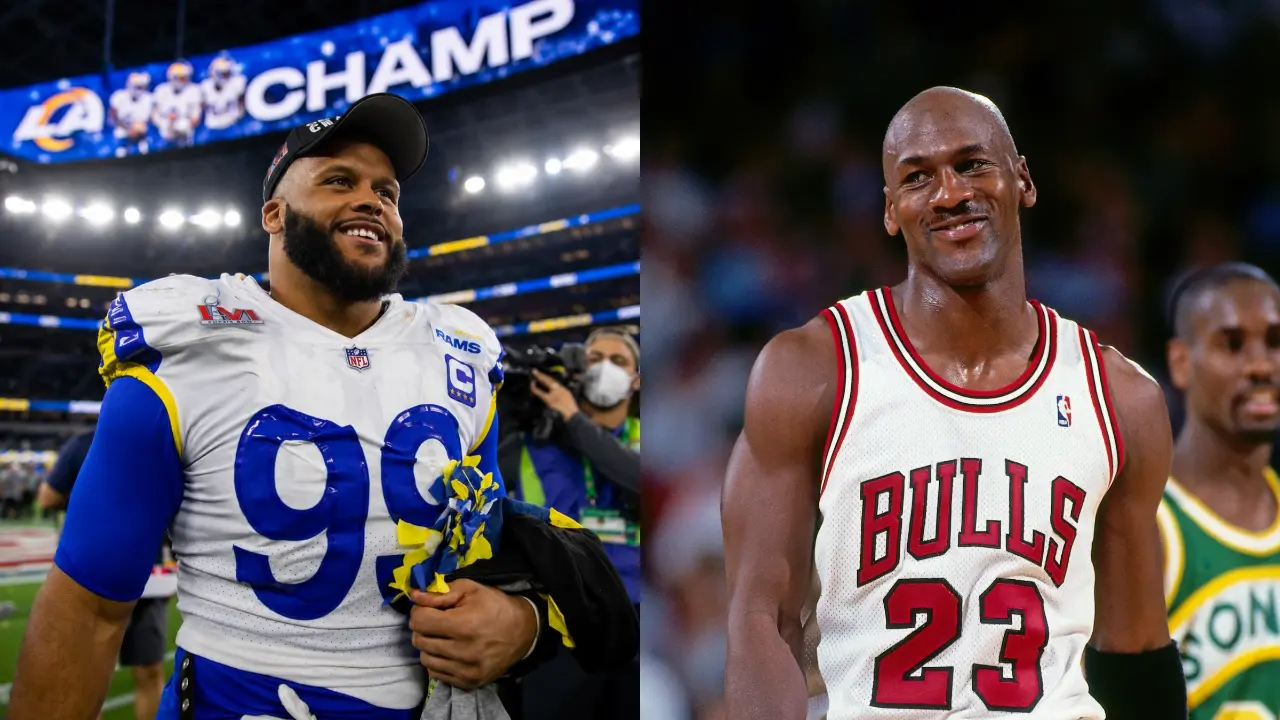 “I'm Back”: Aaron Donald Dips Into His Inner Michael Jordan to Announce Return