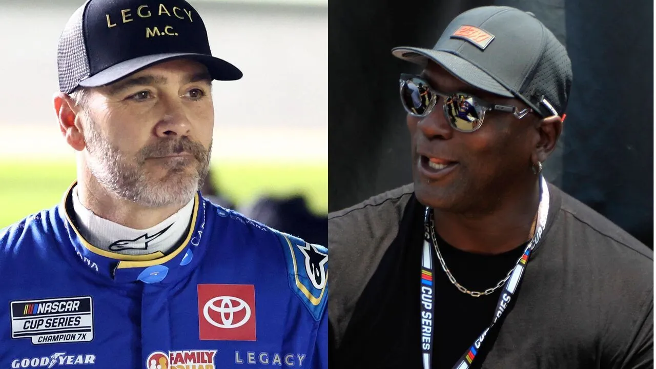 Jimmie Johnson Reveals How Michael Jordan’s NASCAR Lawsuit Accelerated his Teams’ Growth