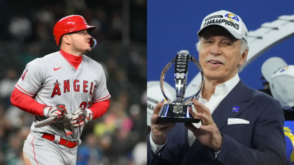 Magic Johnson Sends Message to Rams' Owner Stan Kroenke Following His LA Angels Takeover 1 Mike Trout and Stan Kroenke