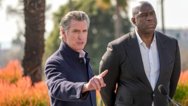 Mark Walter and Magic Johnson