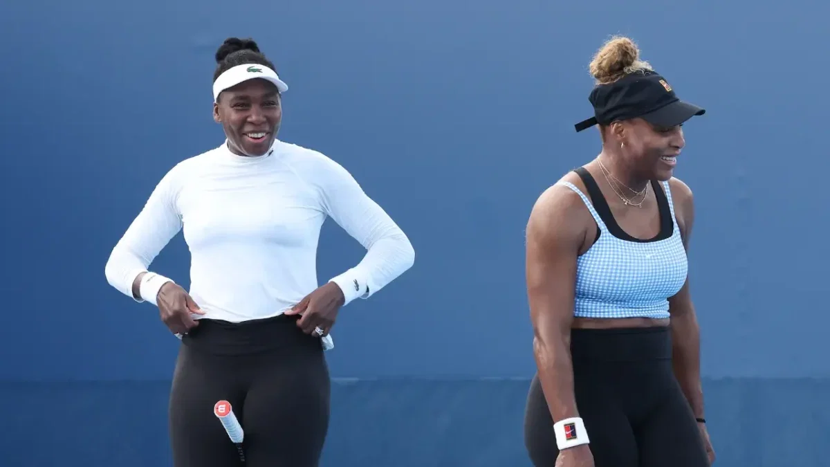 Eugenie Bouchard Sparks Tennis Debate Over Serena Williams’ GLP-1 Use: "I'm Against Doping" 1 Venus Williams and Serena Williams