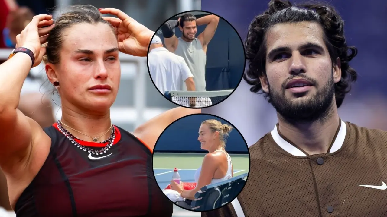 Aryna Sabalenka Jokes She’s ‘Jealous’ of Carlos Alcaraz’s Thick Hair: “So Unfair!”