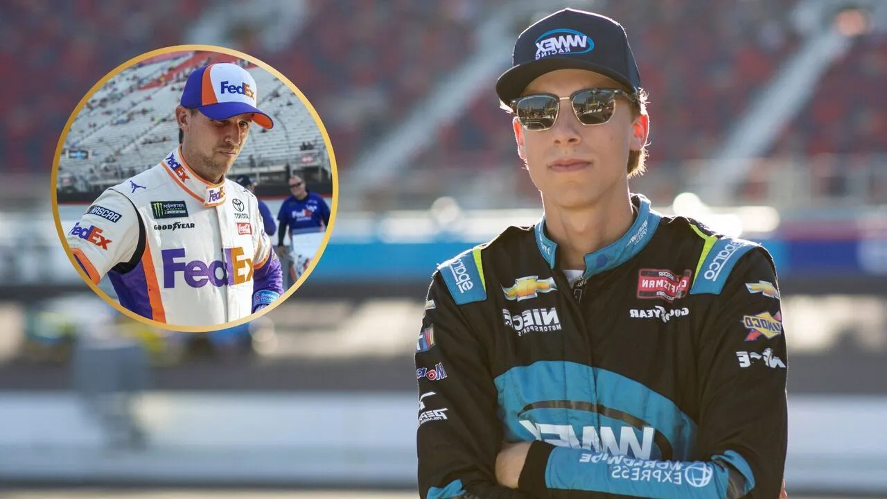 Denny Hamlin Reveals Private Conversation with Carson Hocevar over Recent Drama