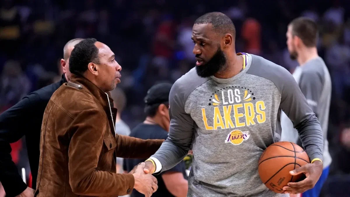 Stephen A. Smith Clarifies LeBron James' Confrontation Over Bronny James Criticism: "I Never Once Uttered a Negative Word" 1 Stephen A. Smith and LeBron James