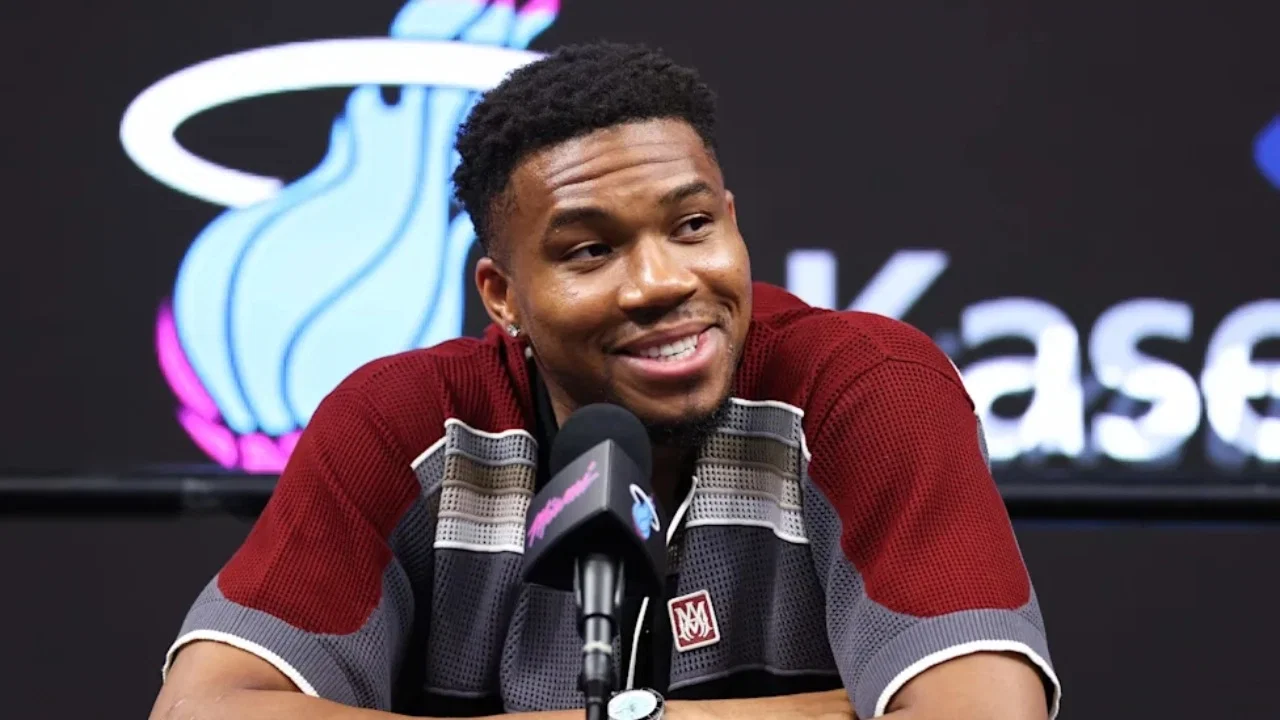 Giannis Antetokounmpo Warns Opponents of Nightmares Trying to Score Against Heat