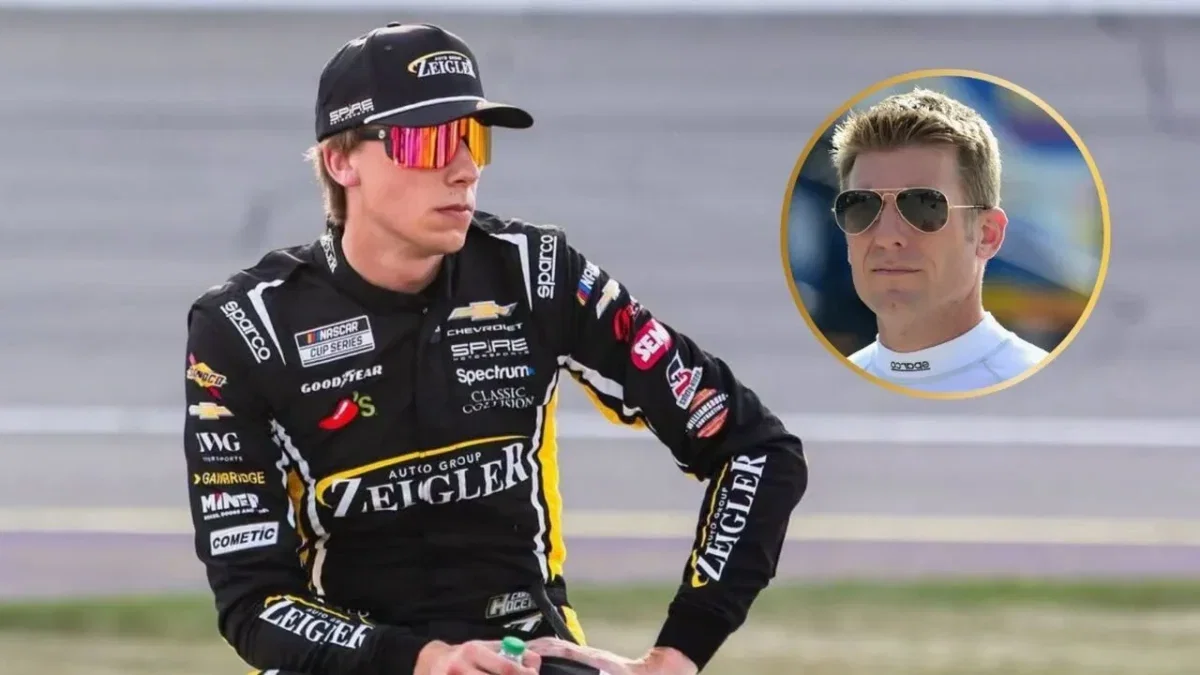 Jaime McMurray Questions Carson Hocevar’s “Racing IQ” 1 Carson Hocevar and Jaime McMurray
