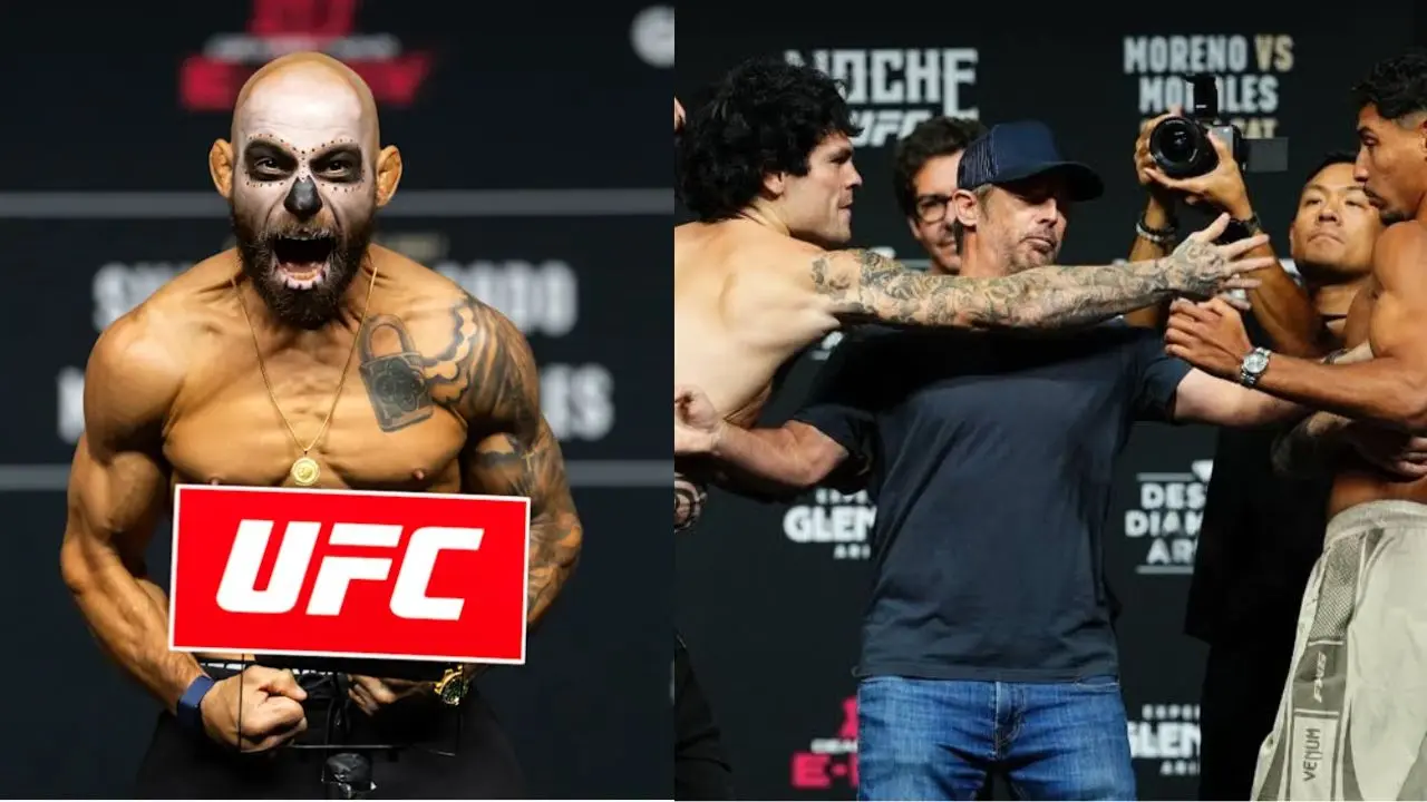 Jean Silva and Tommy McMillen Steals the Spotlight at Noche UFC Ceremonial Weigh-Ins