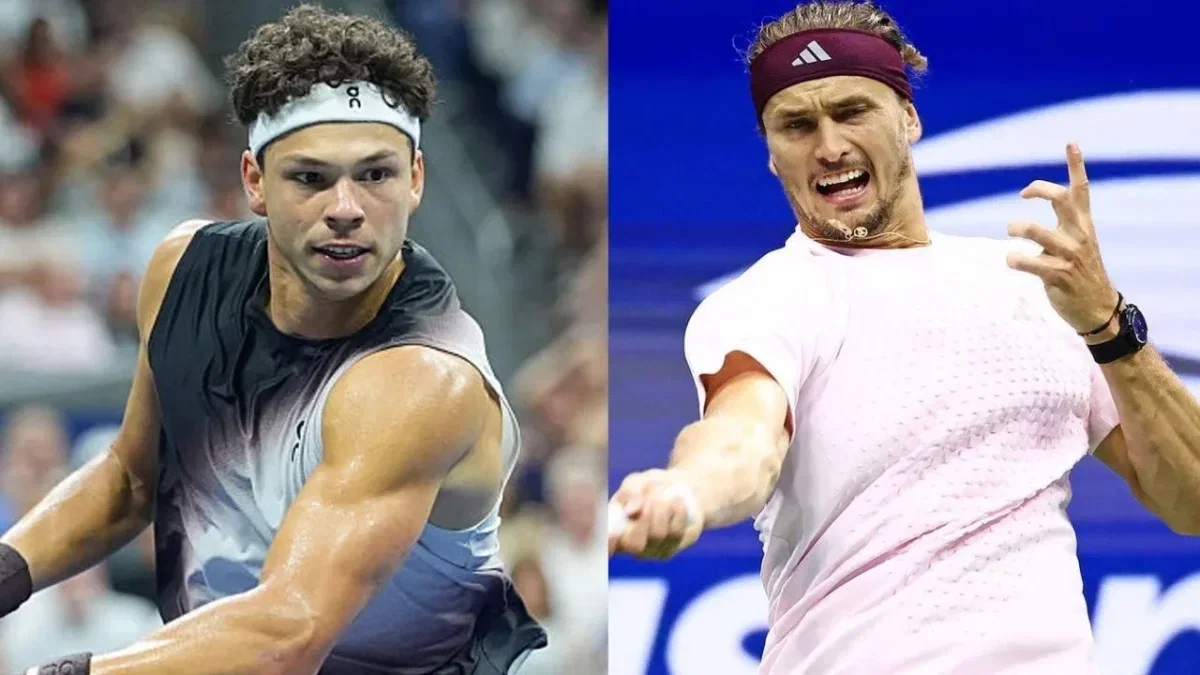 Alexander Zverev Fails to Realize He Won US Open as Hilarious Video After Beating Ben Shelton Goes Viral 1 Ben Shelton, Alexander Zverev (2)