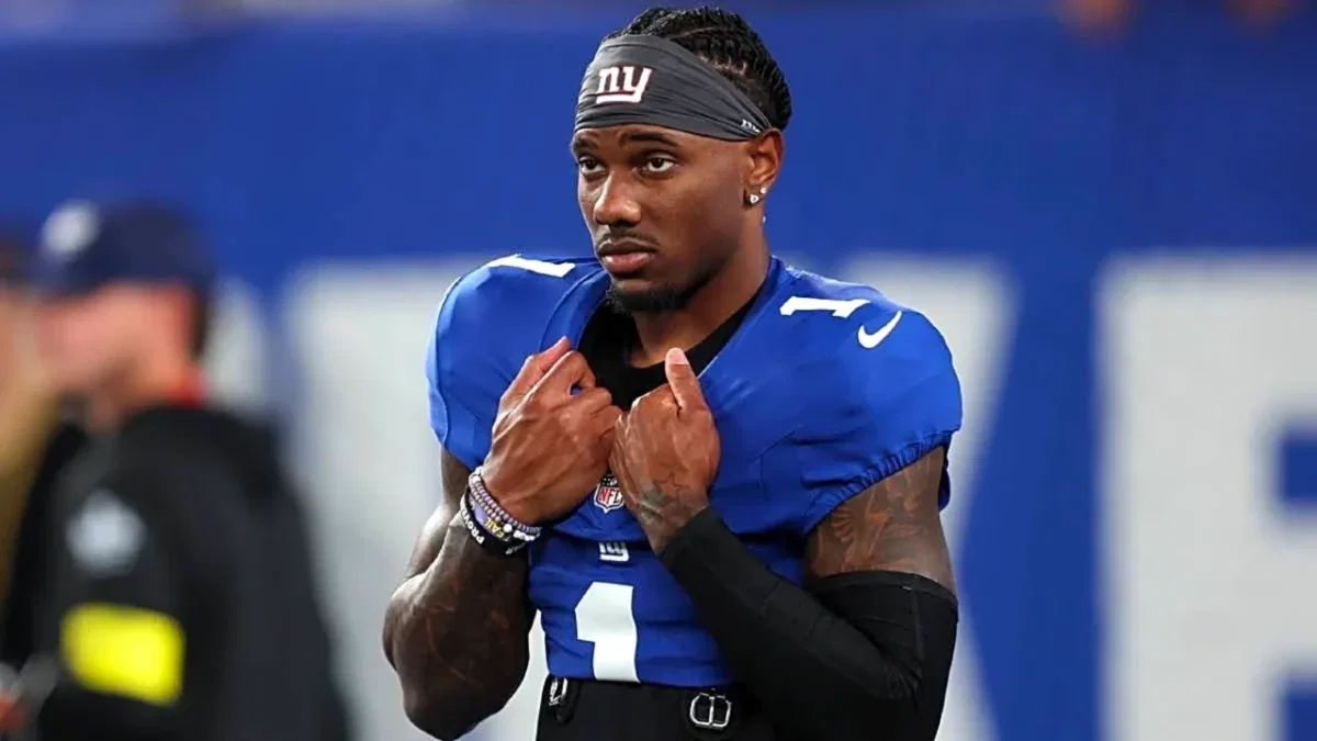 (Video) Malik Nabers’ Priceless Reaction After Jaxson Dart Handed Him the Game Ball Following Giants' Win in His First Game Back From a Torn ACL 1 (Video) Malik Nabers’ Priceless Reaction After Jaxson Dart Handed Him the Game Ball Following Giants' Win in His First Game Back From a Torn ACL