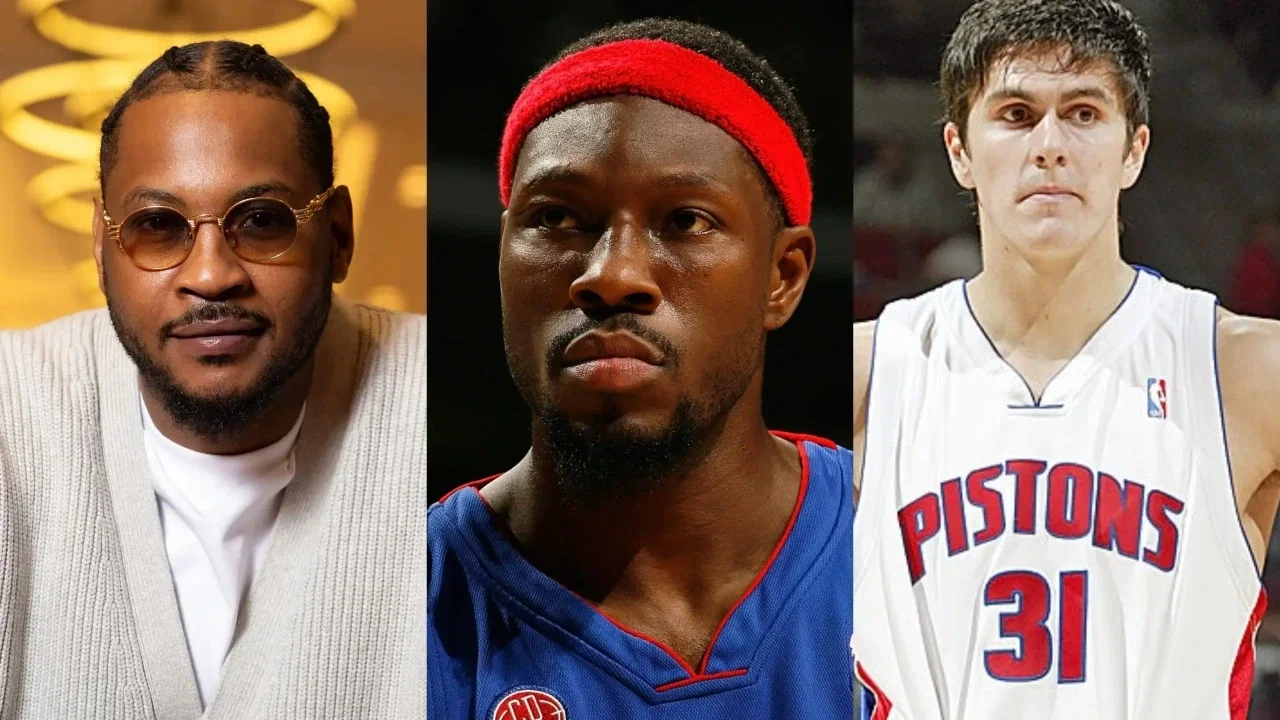 Ben Wallace Feels Pistons Wouldn’t Have Won a Championship If They Drafted Carmelo Anthony Instead of Darko Miličić