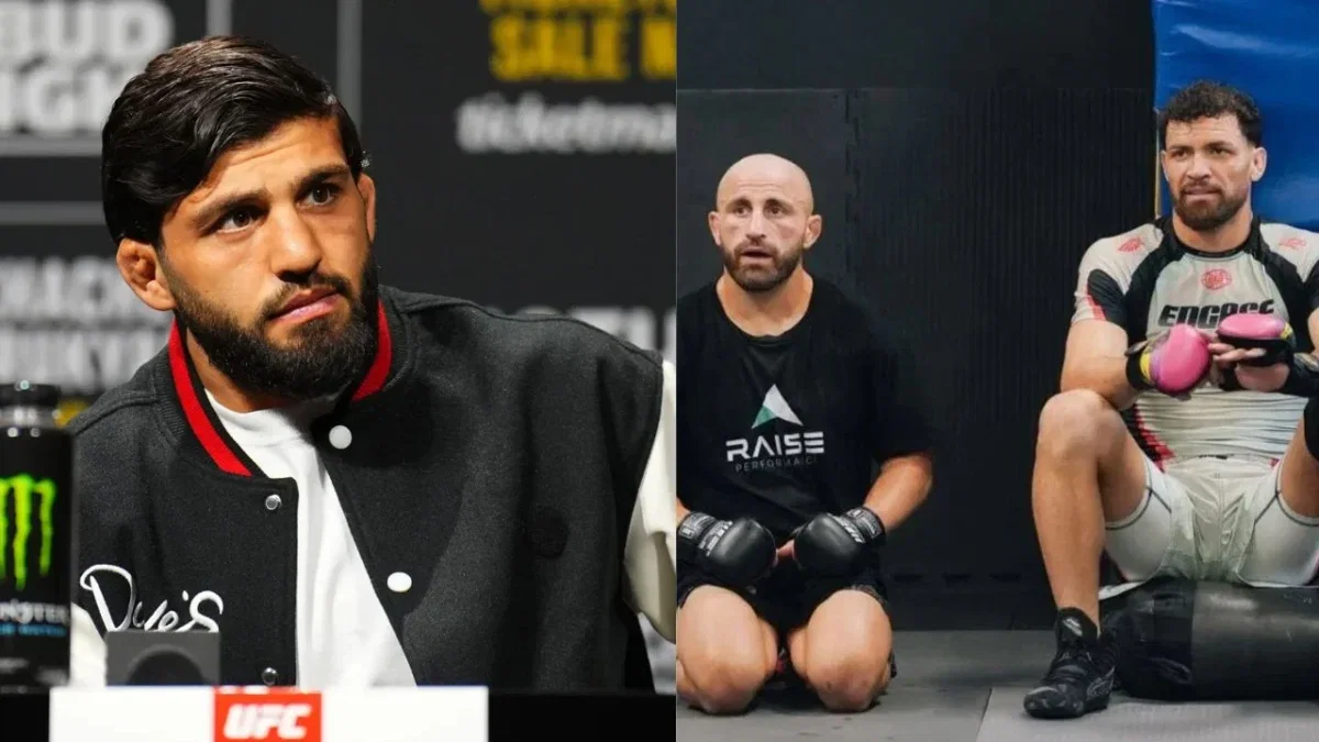 Teammates Khamzat Chimaev and Arman Tsarukyan Details Facing Tough Choices in UFC Right Now 1 Arman Tsarukyan gets a warning from Alexander Volkanovski