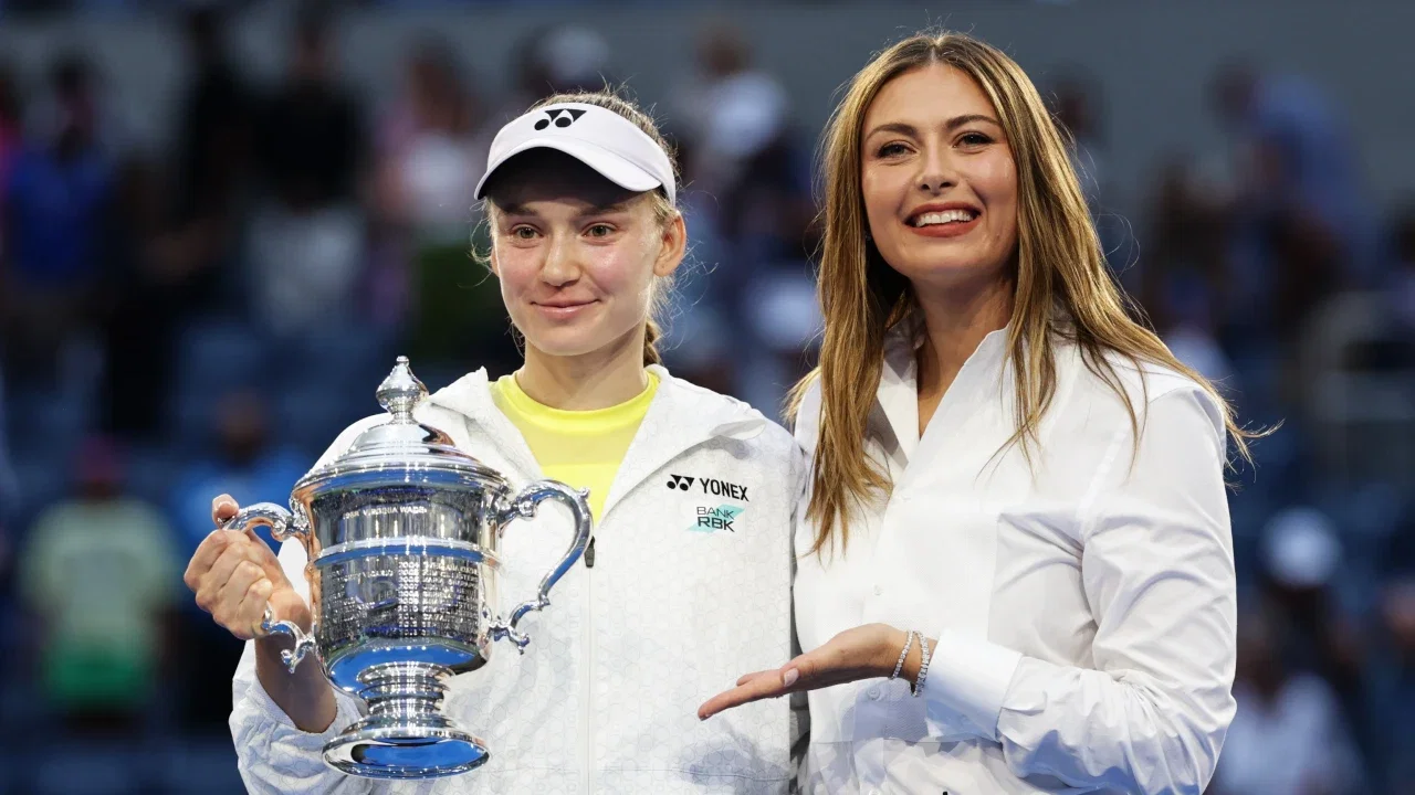 Elena Rybakina Reflects on First Conversation with Maria Sharapova After US Open Triumph: “It Was a Special Moment”