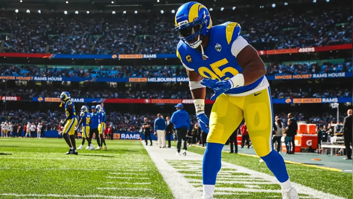 Myles Garrett's Absence Leads Chris Canty to Ring the Alarm Bell on Rams' Season 1 Rams need Myles Garrett back soon