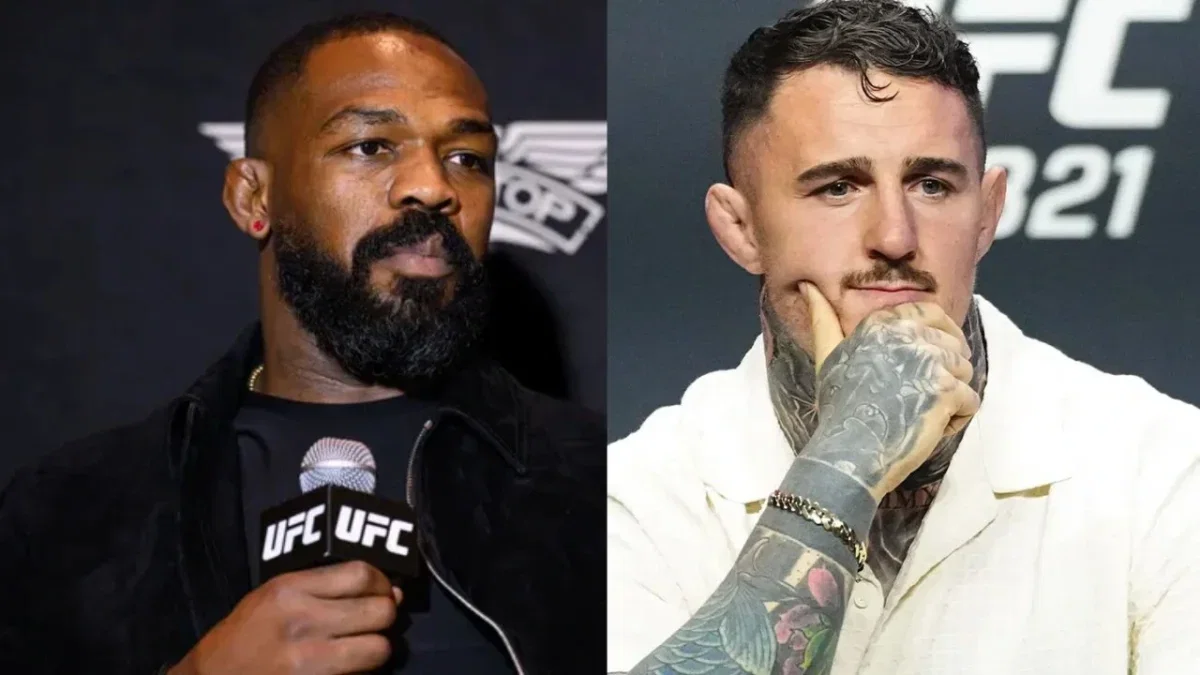 Tom Aspinall Vacating Title Leaves Jon Jones Wanting UFC Comeback, Says Gable Steveson 1 Jon Jones and Tom Aspinall