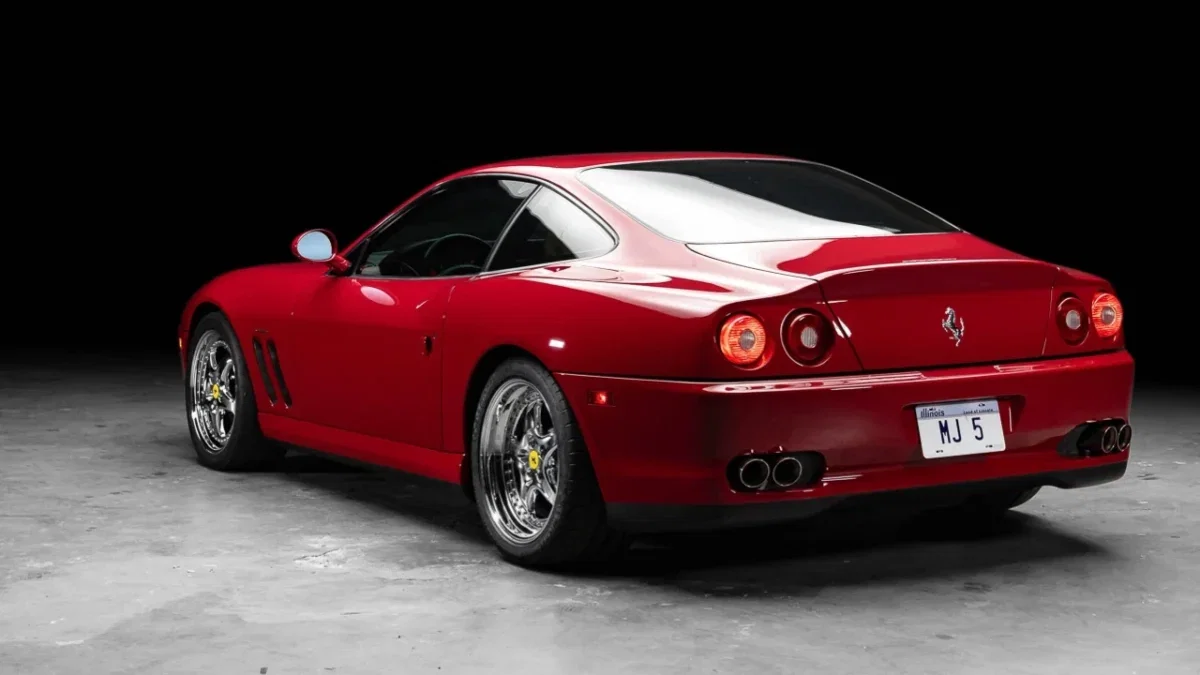 Michael Jordan’s ‘Last Dance’ Game 3 Jersey Poised to Top His NBA Record $10.1M Game 1 Sale 1 Michael Jordan's custom Ferrari 550 Maranello