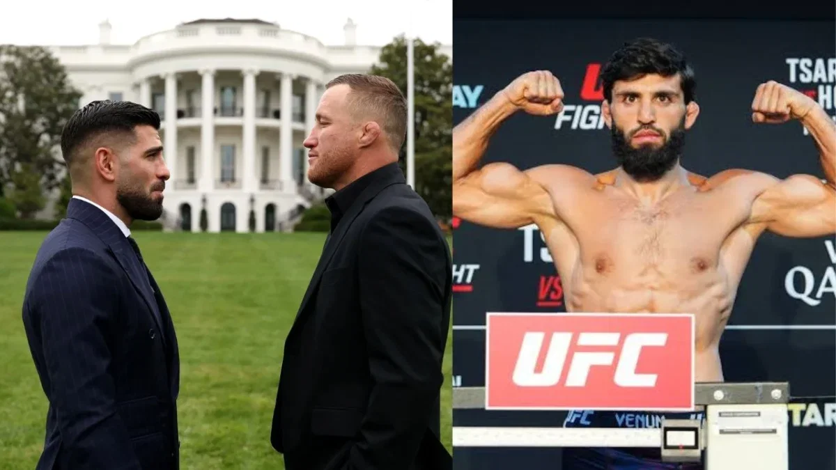 Ilia Topuria Fires Warning Shot Along with Glove Tampering Accusation; Justin Gaethje and Arman Tsarukyan Reacts 1 Ilia Topuria gets a response from Justin Gaethje and Arman Tsarukyan chimes