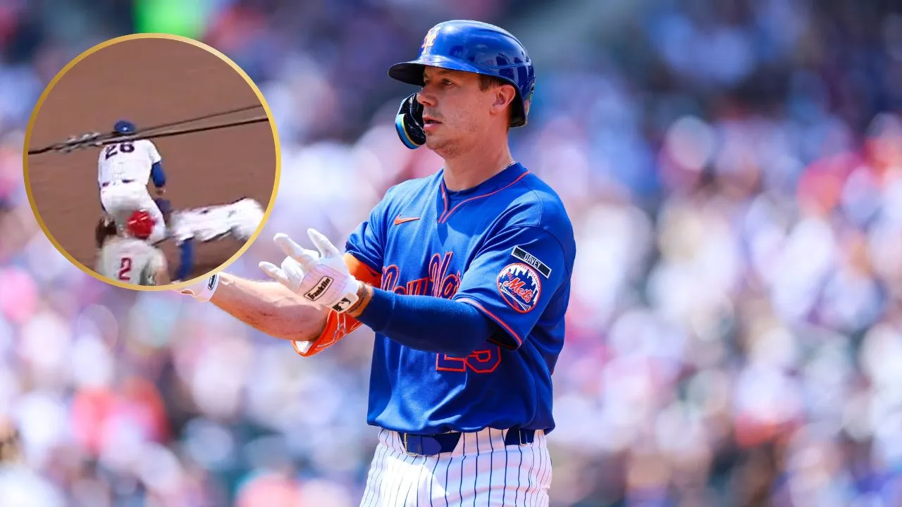 Mets’ Jared Young Diagnosed With Concussion Symptoms Following Scary Collision Against Phillies