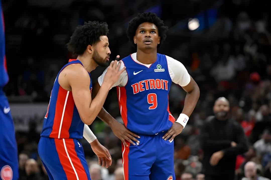 Ausar Thompson and His Twin, Amen's Billionaire Goal Takes Another Step with $155 Million Contract 1 Cade Cunningham and Ausar Thompson