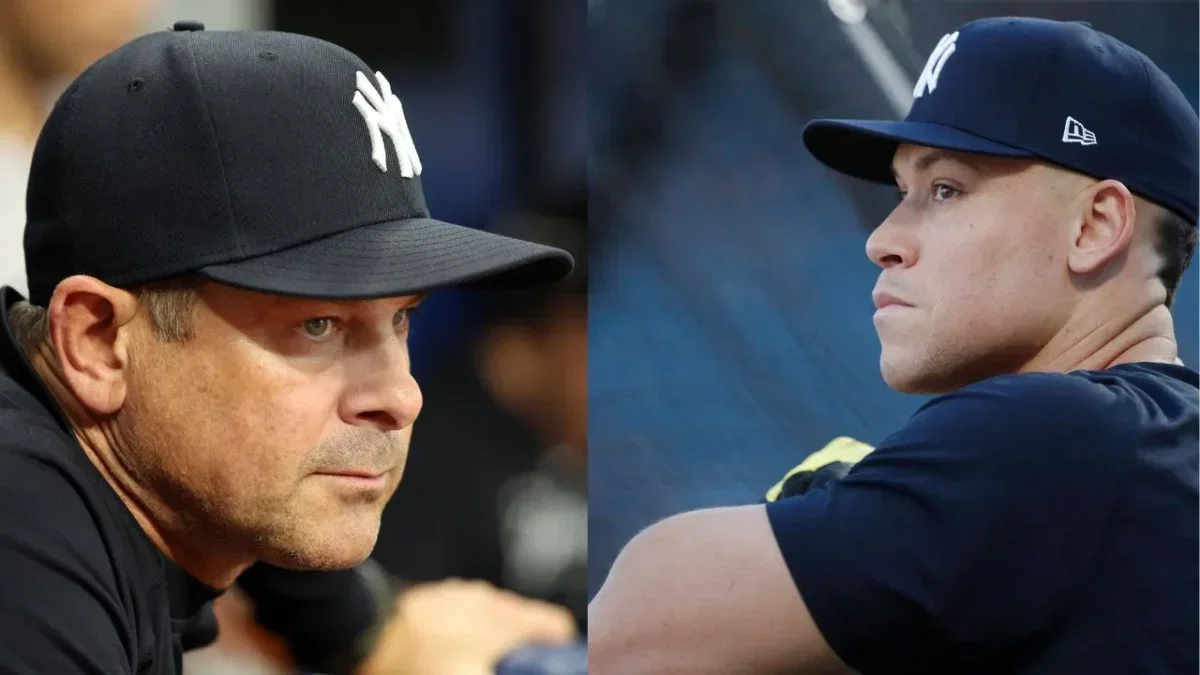 Aaron Judge Going Back to Injured List With Calf Strain Sparks Wild Reactions: "Dude Is Turning Into Stanton" 2 Aaron Boone and Aaron Judge