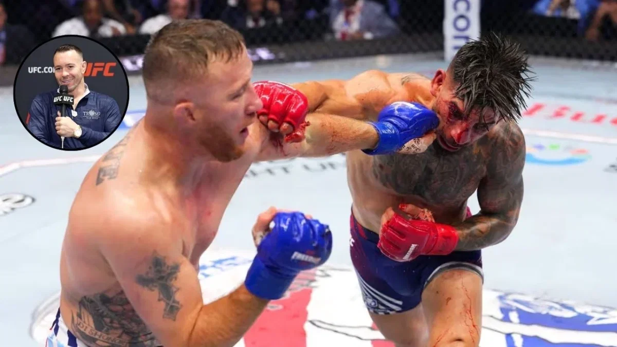 "I Want to See Him Prosper" - Justin Gaethje Hopes to See Ilia Topuria Become Champion in Surprise Admission 1 Colby Covington talks about Justin Gaethje vs Ilia Topuria