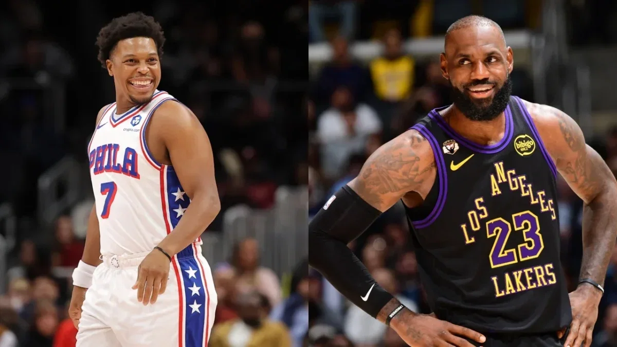 LeBron James Promoting NFL Bets On His Personal Social Media Pages Irks Fans - "Why Stoop This Low?" 1 Kyle Lowry and LeBron James