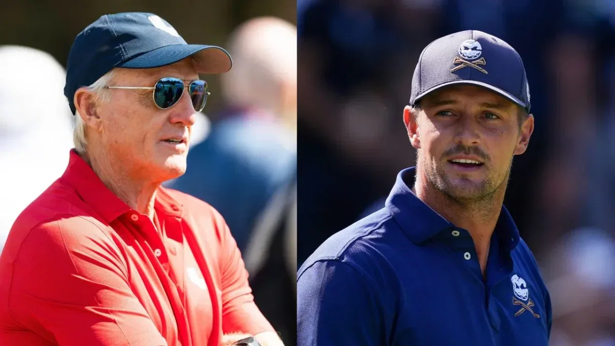 Bryson DeChambeau's Cryptic "I'm Coming Home" Post Doesn't Impress Fans: "Such a Drama Queen" 2 Greg Norman and Bryson DeChambeau