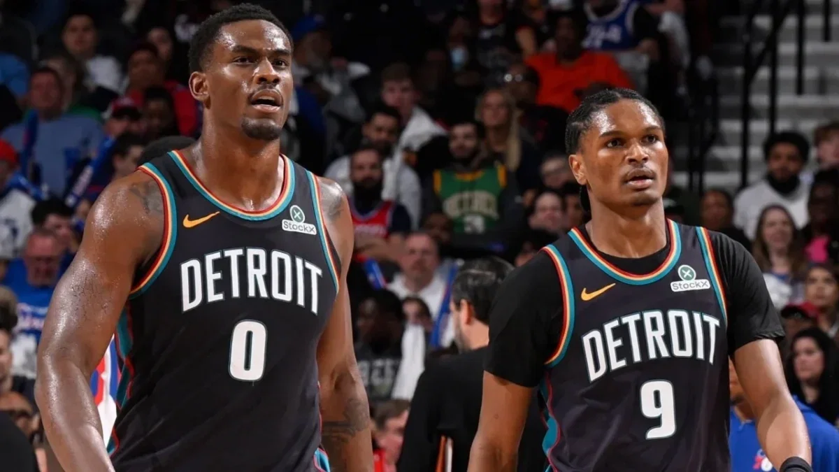 Jalen Duren Declines Pistons' $200 Million Offer, Stuns Fans - "Who Is Advising Him to Do This Stuff?" 1 Jalen Duren and Ausar Thompson