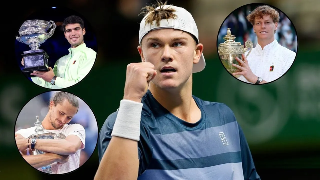 Holger Rune Admits He Was Impressed by Level of Carlos Alcaraz, Jannik Sinner, and Alexander Zverev During Injury Hiatus