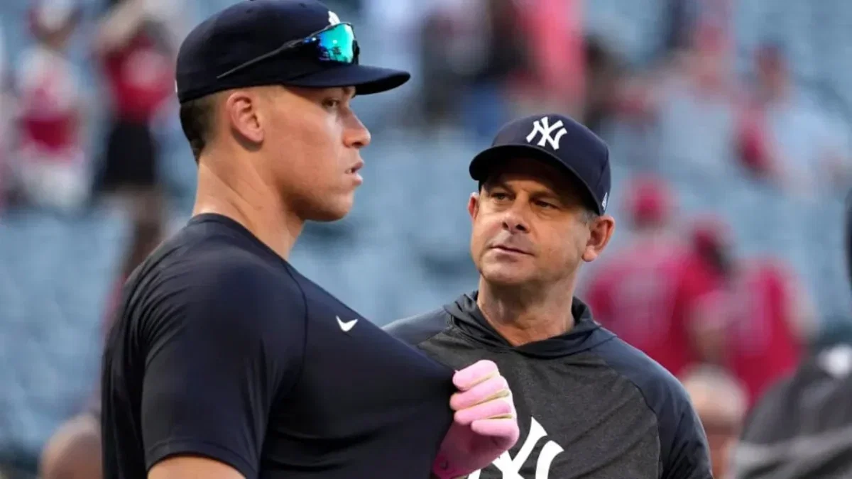 "Don't Want to Miss Out," Aaron Judge Reveals Intention to Play in Wild Card Series Despite Injury Concerns 1 Aaron Judge and Aaron Boone