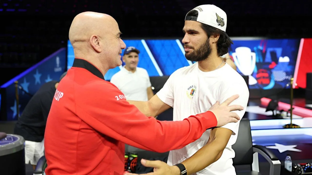 Andre Agassi Explains How Rivals Can Trouble Carlos Alcaraz: “A Few Guys Can Get to Him”